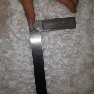 Penggaris Siku L Besi 30cm Penggaris Siku Tukang 12 Inch