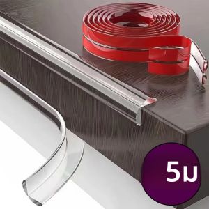 1/5pcs โปร่งใสตาราง EDGE GUARD เฟอร์นิเจอร์มุม Protector Strip ในครัวเรือนเด็ก Collision PROOF Soft แถบกันชนเด็กความปลอดภัย
