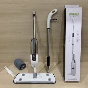 Chổi Lau Nhà Kèm Bình Xịt Nước Tiện Lợi Tích Hợp Bình Nước Bóp Tay Ở Thân Chổi Hàng Chính Hãng Aurora