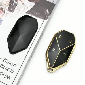 TPU Keyless Fob Keychain Keyring for BYD Equation Leopard 8 Leopard 5 2024 2025 Smart Remote Car Key Case Cover Accessories