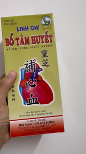 Linh Chi Bổ Tâm Huyết Thái Hòa 280ml – Bổ Tâm Dưỡng Huyết An Thần Ngủ Ngon Giảm Mệt Mỏi