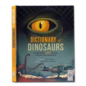 Dictionary Of Dinosaurs Hardcover by Matthew G. Baron Original English books