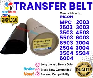 Japan Transfer Belt for Use and Compatible with MPC 2003 2503 3003 3503 4503 5503 6003 6503 2004 2504 3004 3504 5504 6004