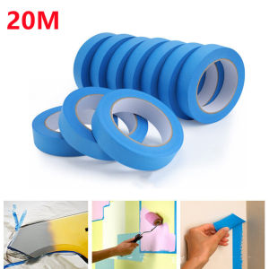 20M Blue Painters Clean Peel Masking Tape Adhesive DIY Painting Paper Painter Decor Craft General Purpose