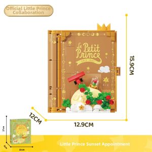 HECAN | The Little Prince DIY Brick Assembling Toy Miniature Model