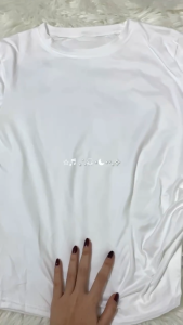 fitted white top baju aesthetic summer trendy tops plain black crop top wanita putih pendek korean style atasan