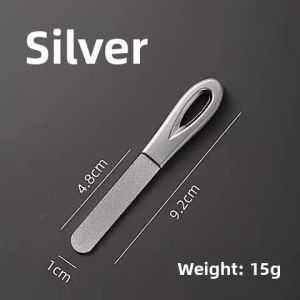 NIANXU | Precision Stainless Steel Nail File with Dual Sides for Shaping and Polishing