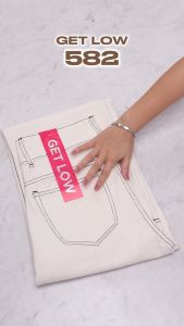 JINISO - Highwaist Baggy Jeans 582 GET LOW