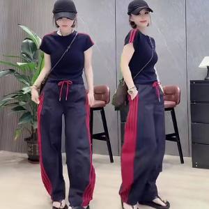 LIANGYILAILIN | Slimming Sporty Casual Suit