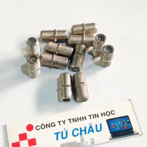 Đầu nối F5 dùng nối dài cáp truyền hình cáp Tivi Cáp Camera (Dùng nối dài cáp)