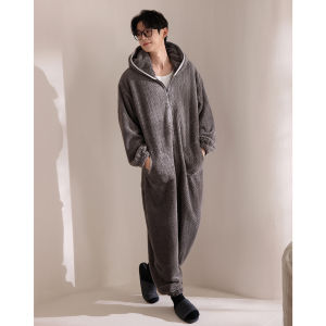 Winter Thermal Cute Hooded Sleepwear