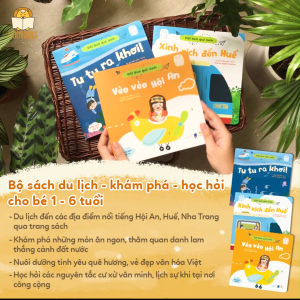 Lionbooks Sách thơ cho bé Bộ 03 cuốn Việt Nam Quê Mình 0-3 tuổi Tiếng Việt Unabridged Dành cho bé