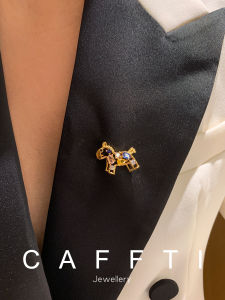 CAFFTI | Colorful Zirconia High-End Brooch