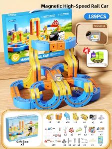PALONG | Magnetic Tracks Vehicle Gravity Defying Childrens Toy