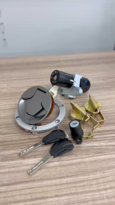 ชุดเบ้ากุญแจ+ฝาถังน้ำมัน GPX DEMON GR150 GN150 ชุดสวิทช์กุญแจ ชุดใหญ่ จีพีเอ็กซ์150 จีอาร์ จีเอ็น สวิทกุญแจ เดิมเกรดA สวิทซ์ล็อคเบาะ ฝาถังน้ำมัน