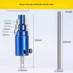 Dụng Cụ Tháo Ống Và Van 3 Trong 1 Có Thể Điều Chỉnh Dùng Cho Ống 1/2 3/4 1 Dụng Cụ Tháo Các Bộ Phận Bị Hỏng Được Chế Tạo Từ Thép 40CrV Bền Chắc
