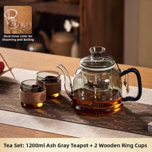 GIANXI | Multi-purpose Glass Tea Kettle for All Heating Sources