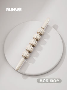 Runwei Wolf Tooth Massage Stick Childrens Roller Foam Axis Muscle Relaxation Wheel Yoga Goddeess Deep Tissue Massage Equipment