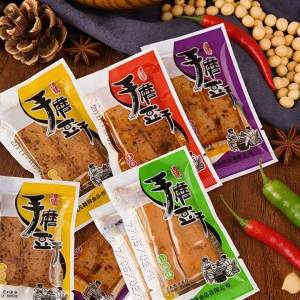 Spicy Five-Spice Bean Curd Snacks