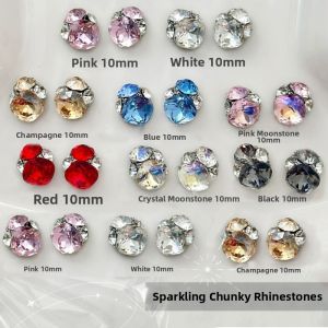 CHUNYOU | High Quality Multi-color Sparkling Nail Decoration