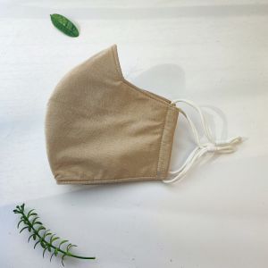 5 cái khẩu trang vải tole lạnh màu trơn 3 lớp chống nắngchống bụi kháng khuẩn