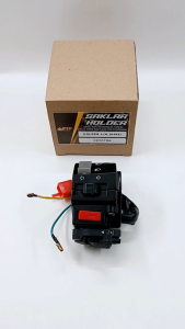 Holder Kiri Crypton L/H - Switch Saklar Tombol Dim Riting Klakson Yamaha  Sigma Vega Lama