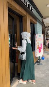 (BISA COD) ALUNA DRESS POLOS WANITA KOMBINASI BUSUI FRIENDLY