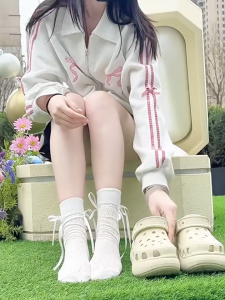 Sandal Wanita Premium 255 Model Korea Baim Sendal jibbitz Terbaru 2025 Baim Wanita Korea Style