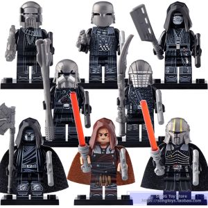 Star Wars Series Building Blocks WM6089 Imperial Black Knight Galaxy Emperor Knight Figures Toys for Children And Adults