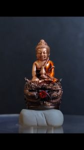 1074 Thailand Buddha Amulet 泰国佛牌. Phra Kring Maha Chakkraphat. Somdej Phra Phutthachan. Wat Traimit Wittayaram. BE2565.
