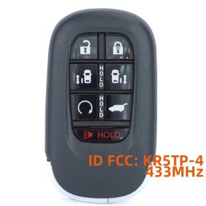Chìa Khóa Điều Khiển Từ Xa Thông Minh Cho Xe Honda Odyssey 2025 2026 KEYECU KR5TP-4 7812D-TP-4 Chip 4A 433MHz 7 Nút