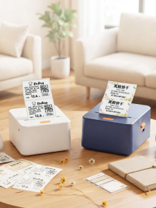 DTPrinter | Portable Bluetooth Thermal Label Printer for QR Code Barcode and Price Tags