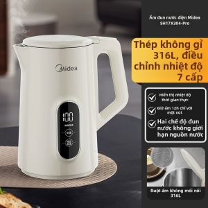 Midea | Bình Nước Nóng Điều Chỉnh Nhiệt Độ Thông Minh Cho Gia Đình