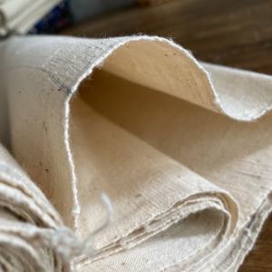 Pure Cotton Hand-Woven Earth Cloth Coarse Cloth White Calico Grass Dyed Wax Dyed Blue Dyed Material Tie Dyed Child Embroidery Fabric