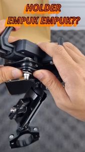 GUB P60 Original Holder Hp Dudukan Ponsel Aluminium Aloy