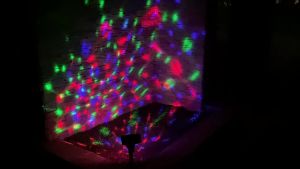 SXH Outdoor Solar Rotating Light Magic Ball Color Light Solar Lawn Lamp Garden Lamp Wall Washing Lamp