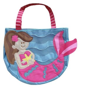 Childrens Day Gift Childrens Boys and Girls Baby Kindergarten Fashion Beach Bag Cute 3D Stereo Portable Net Bag Swim Bag