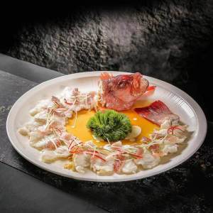 Hotel Ceramic Shallow Plate Big Plate Chicken Disc Cold Dish Yellow Croaker Plate Dining Room Canteen Hot Dishes Plate Household Steak Plate