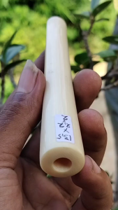 pipa gg bulat lokal panjang 13cm dim dua tebal mulus lengkung