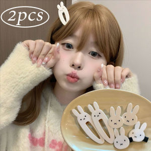 ปิ่นปักผมน่ารัก1คู่กิ๊บติดผมข้างกิ๊บติดผมรูปกระต่ายแฟชั่นผมผมสาวน่ารักของขวัญสำหรับเด็ก