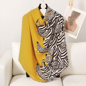 BILLI ZILLY | Khăn Quàng Cổ Giả Cashmere Đôi Công Dụng