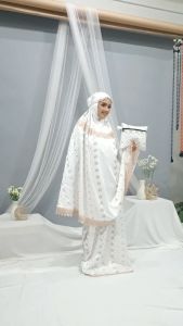 Mukena ARROBIAH - Mukenah Dewasa Terbaru 2023 Best seller Sutra Millo Mewah Elegant Renda Prada