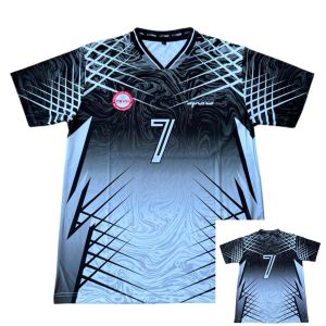 Baju jersey volly pria motif full print