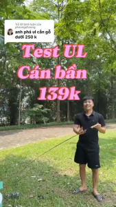 Cần Lure UL Cán Gỗ Rẻ e về hàng ĐỦ SIZE: 1m68-1m8-1m98 ĐỦ LOẠI: ngang-đứng #CC03