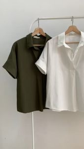 BL0731 Dolman Folded Sleeves Loose Top