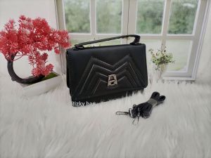 RIZKY BAG COLLECTION - TAS KOTAK SIMPEL 3 IN 1 MOTIF ( M)