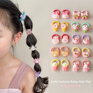 Durable Gentle-on-Hair Cartoon Kids Hair Ties