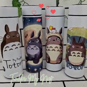 Tumbler My Neighbor Totoro – 500ml Stainless Studio Ghibli Hadiah & Suvenir Custom / Suvenir Lucu