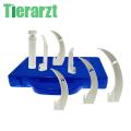2025Tierarzt Veterinary Laryngoscope Set Flexible Fiber Optical Light Anesthetic Throat Mirror Animal Veterinary Clinic. 