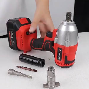 Electric Impact Wrench / Kunci Pas Brushless / Impact Wrench Shaft Dual Use